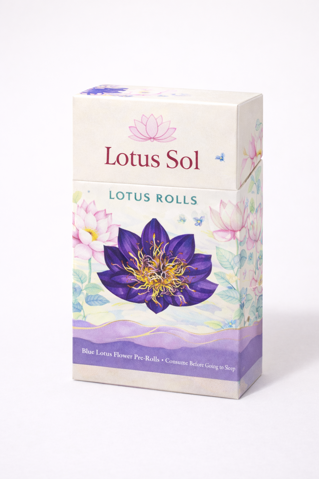 Hand-Rolled Lotus Flower