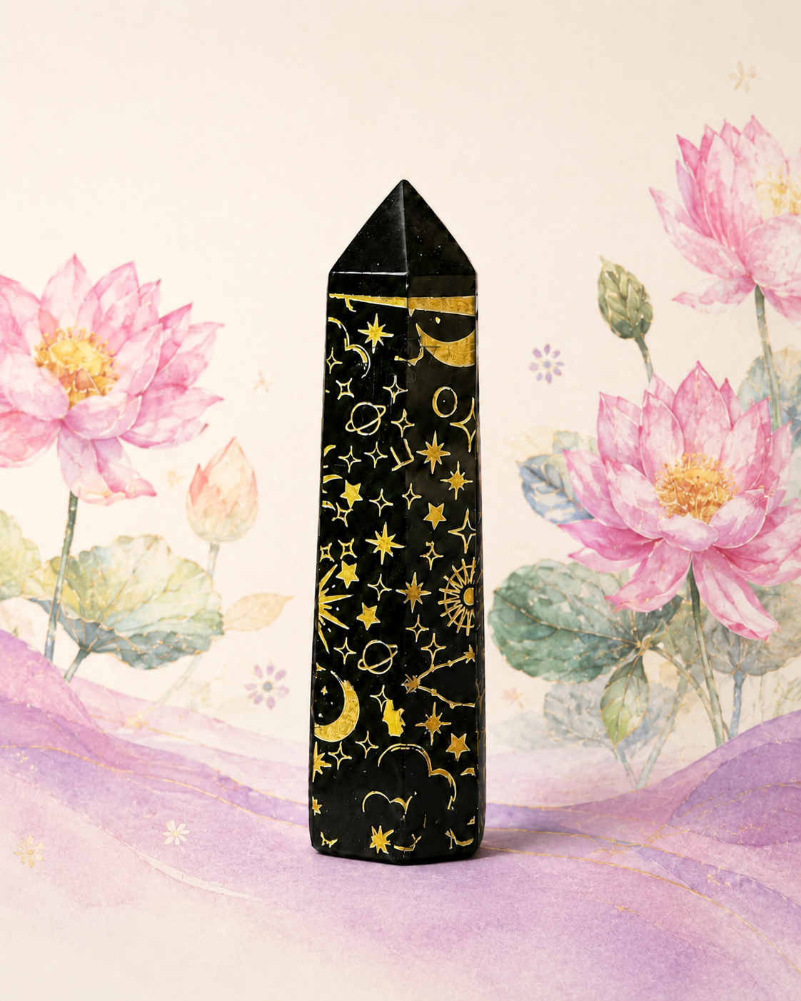 Selena's & Soleil's Sun And Moon Obsidian Tower