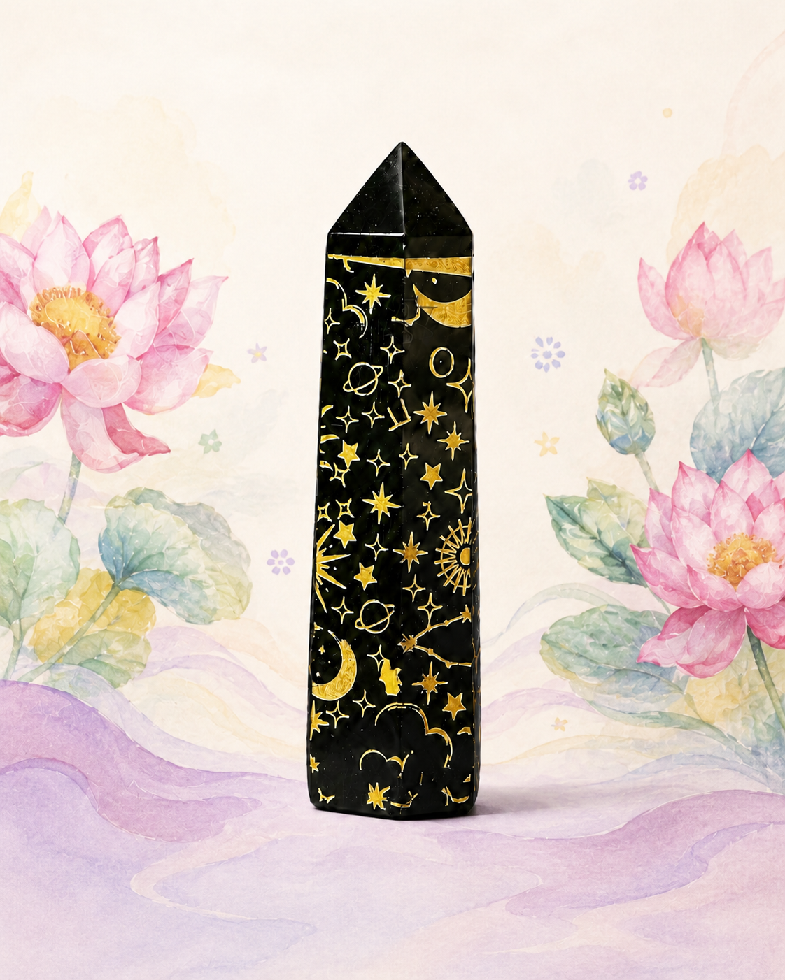 Selena's & Soleil's Sun And Moon Obsidian Tower