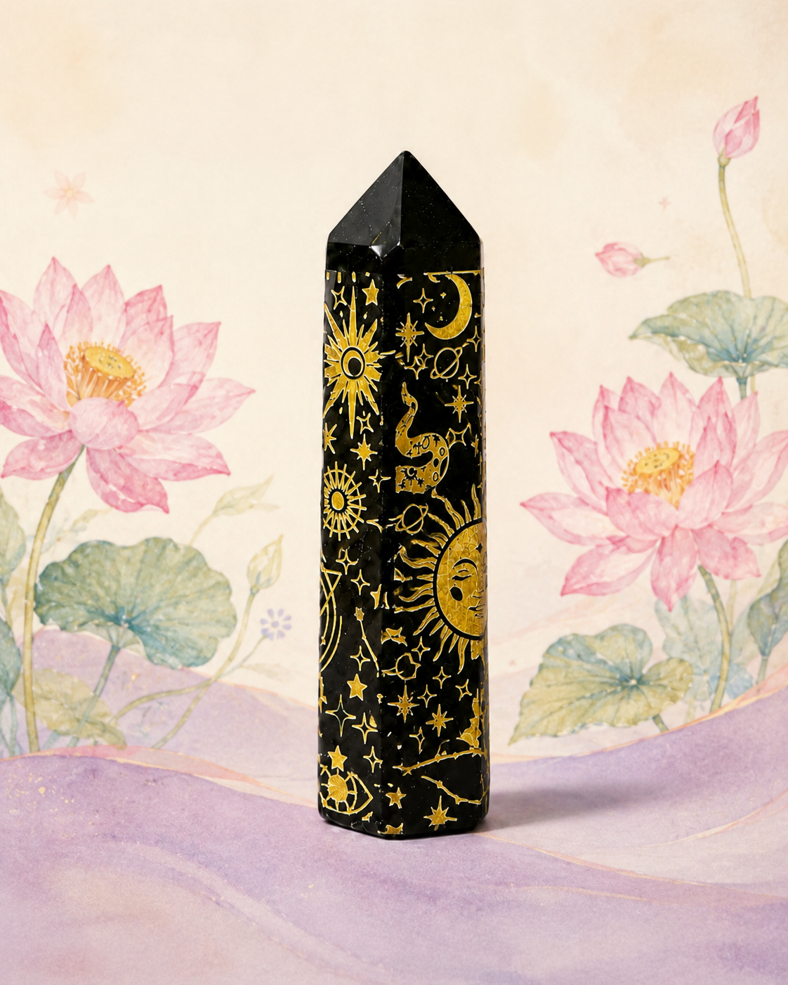 Selena's & Soleil's Sun And Moon Obsidian Tower